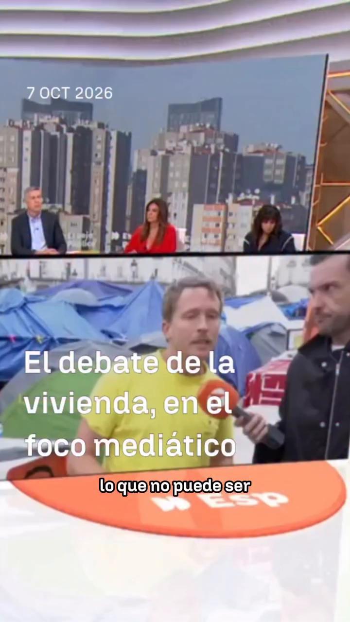 💥 Simón, acampado en Sol, responde a la burla de Nuevas Generaciones