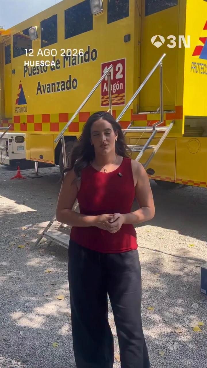 🚒 Preocupa el flanco derecho la cabeza del incendio de Huesca que sigue avanzando