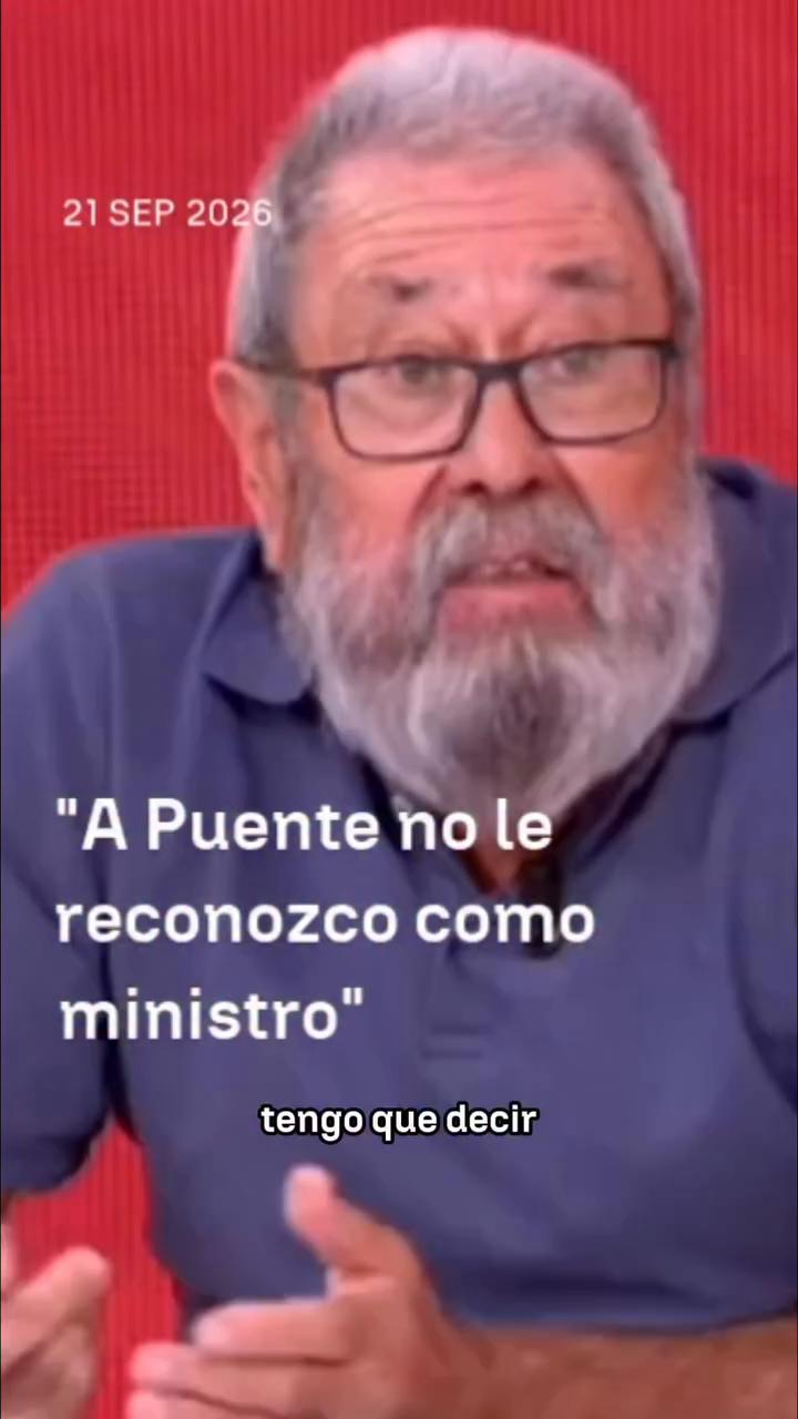 🎙️ Cándido Méndez ha afirmado que no reconoce a Puente como ministro desde el accidente de Adamuz