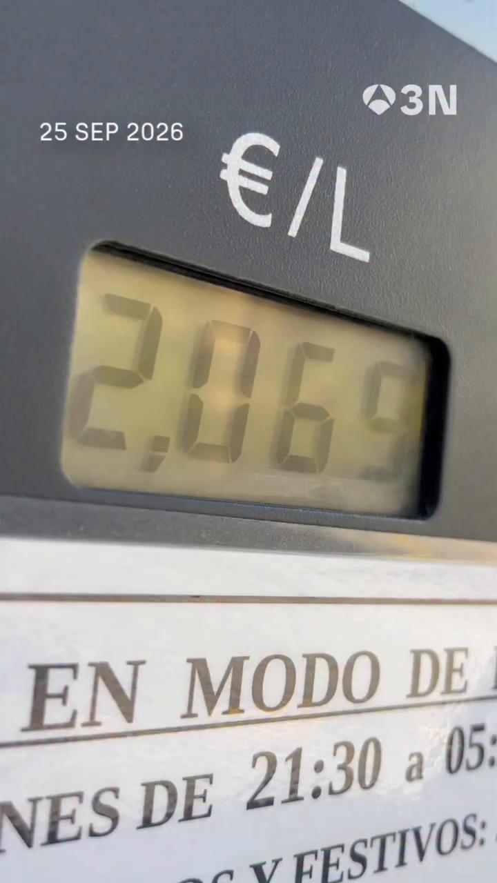 ⛽️💶 El precio del combustible se dispara y supera ya los dos euros