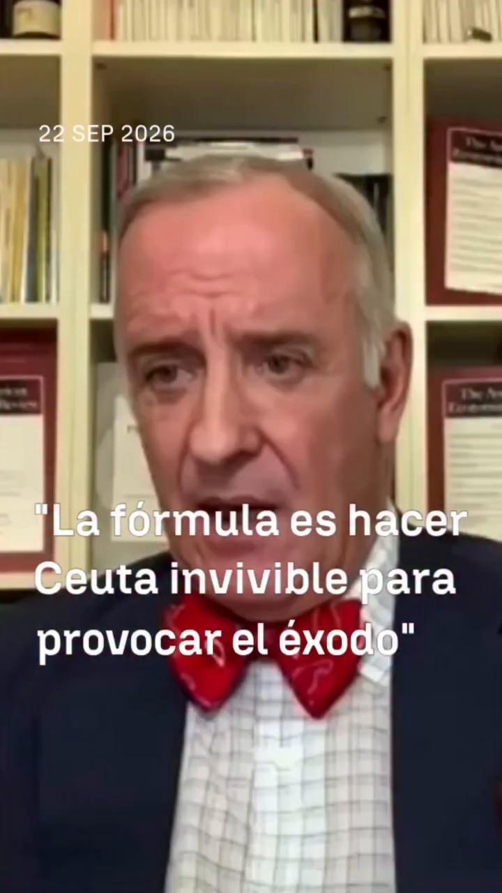 🗣️ El economista Lorenzo Bernaldo de Quirós muy crítico con la gestión de Marruecos