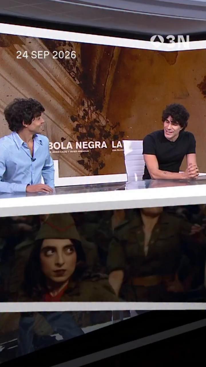 📺 Recibimos en directo a Javier Calvo y Javier Ambrossi en el plató de #Antena3Noticias: