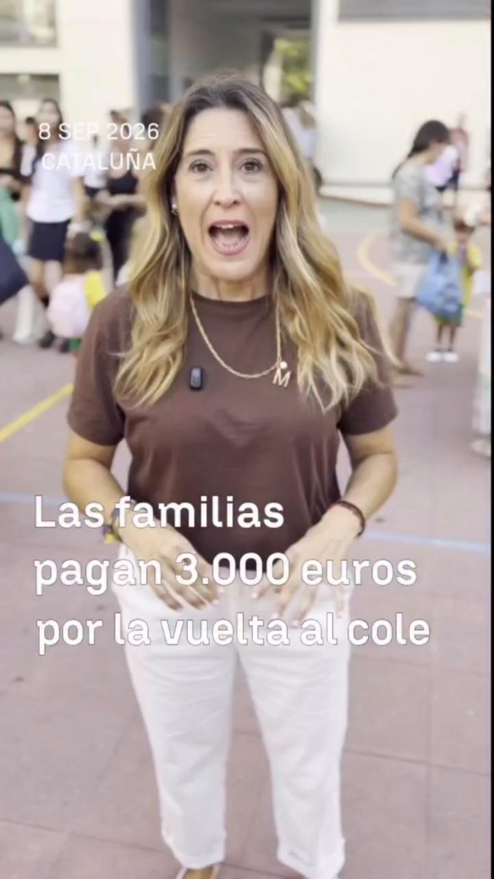 📚🎒 La ‘vuelta al cole’ dispara el presupuesto: la factura escolar alcanzará hasta 3.000 euros por alumno en este inicio de curso