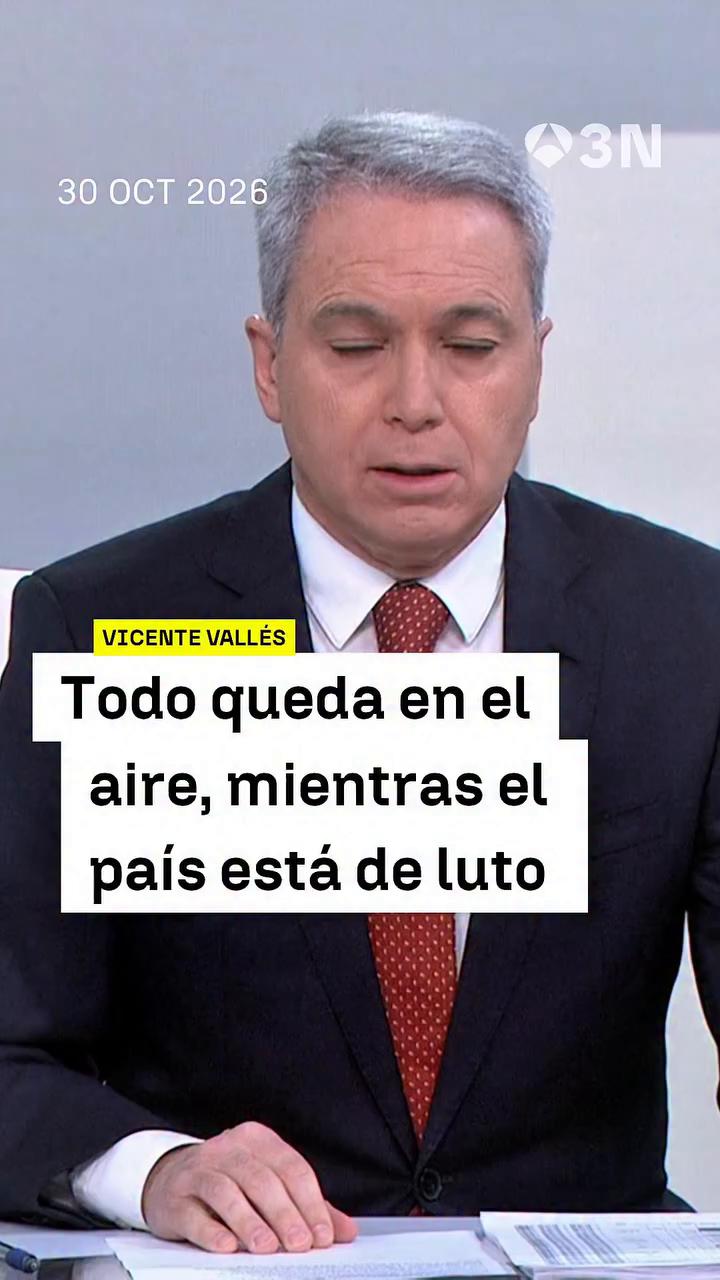 🗣️ “Parece evidente que el tiempo que falta hasta la cita con las urnas ya no será lo que se pensaba que iba a ser”