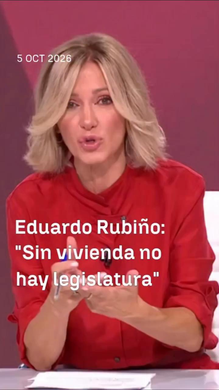 ➡️ Eduardo Rubiño explica en qué va a consistir el nuevo proyecto de ‘Frente Amplio’