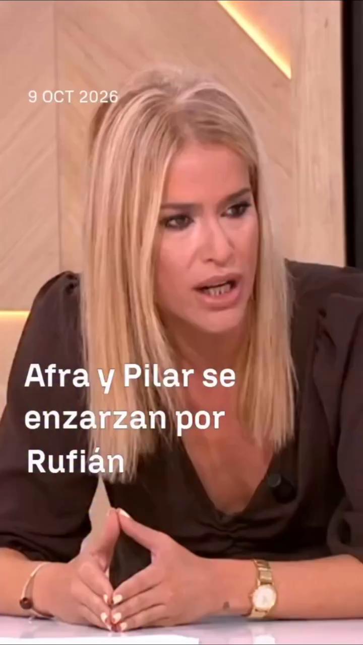 ‼️ Afra Blanco y Pilar losantos se enzarzan al hablar de Rufián