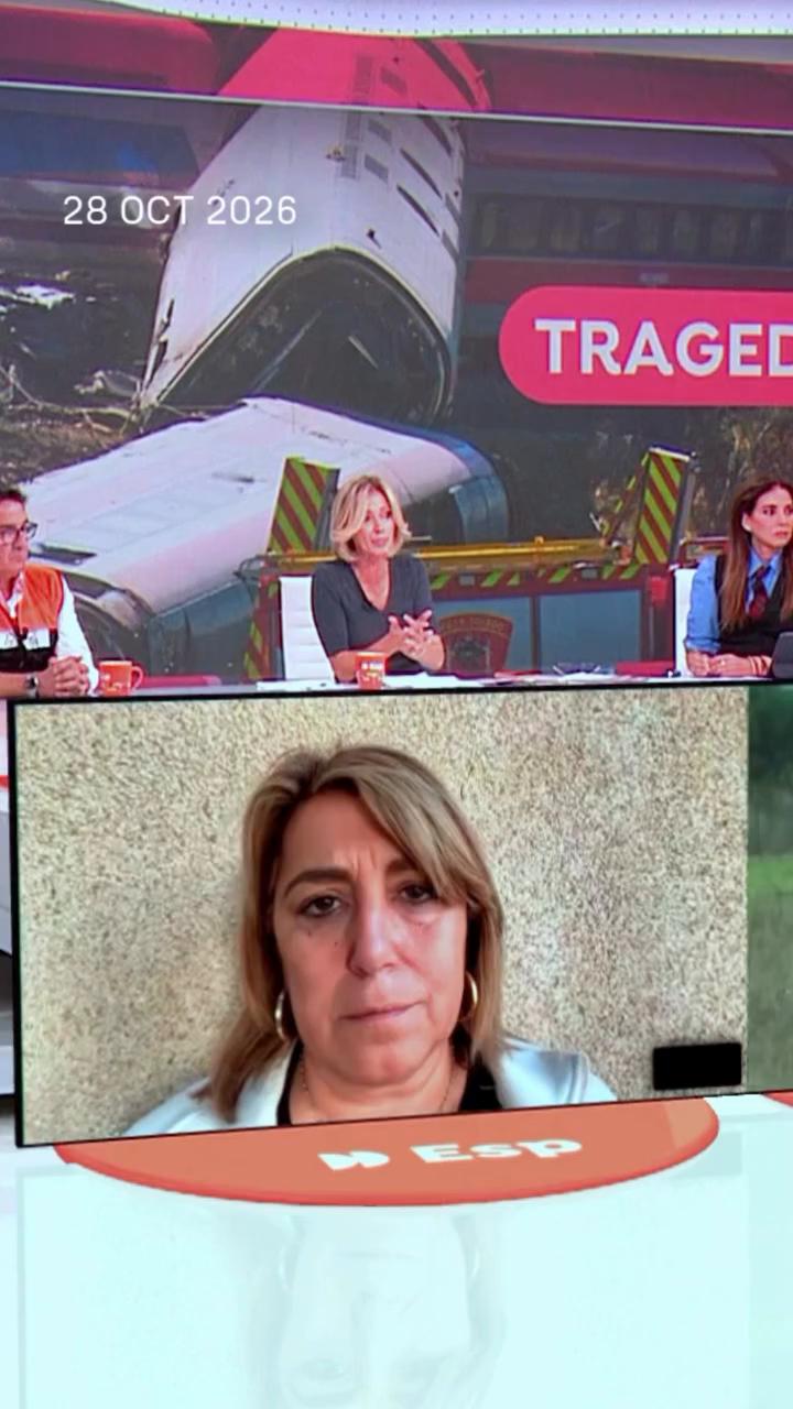 ➡️ Susana Díaz, consternada tras el choque de trenes en Toledo
