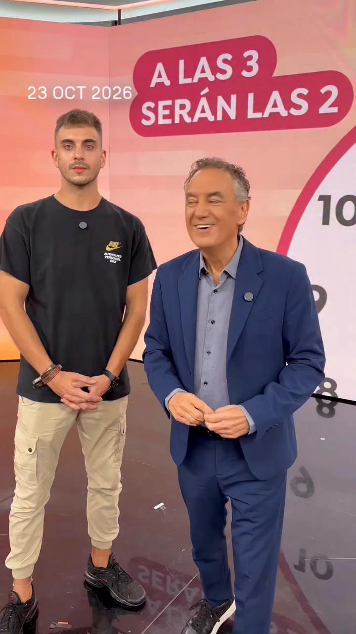 🕑 Atento por que este fin de semana cambiamos la hora