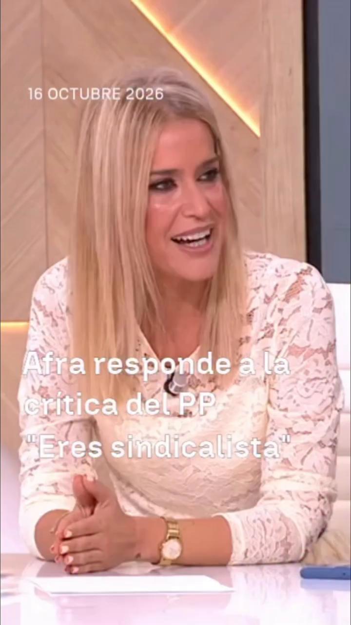 🎙️ Afra Blanco responde a las críticas del PP