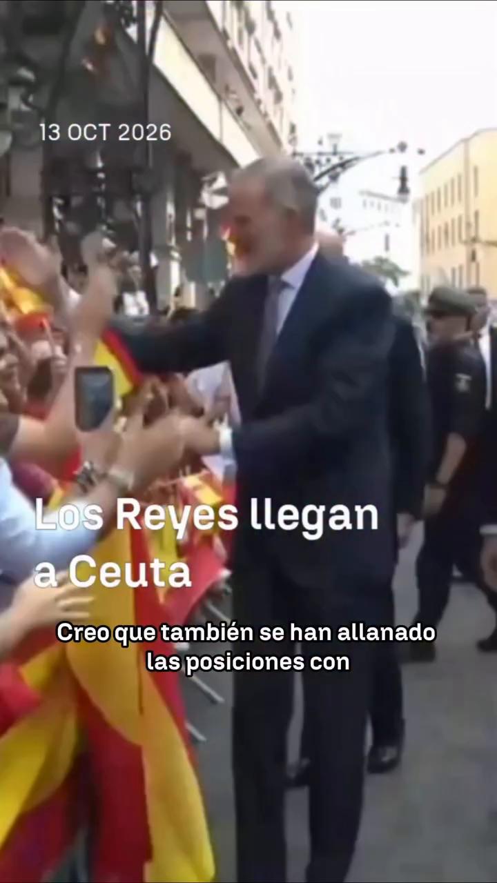 👑 Felipe VI y Letizia han llegado a Ceuta en su primera visita oficial a esta comunidad autónoma