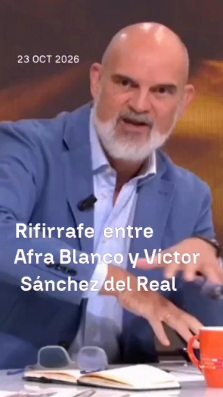 💥Rifirrafe entre Afra Blanco y Sánchez del Real (Vox) por los disturbios en A Coruña