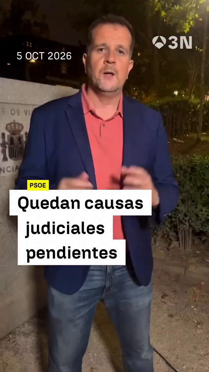 🗳️ Con la convocatoria de elecciones, surgen dudas sobre las causas judiciales que afectan al entorno del PSOE