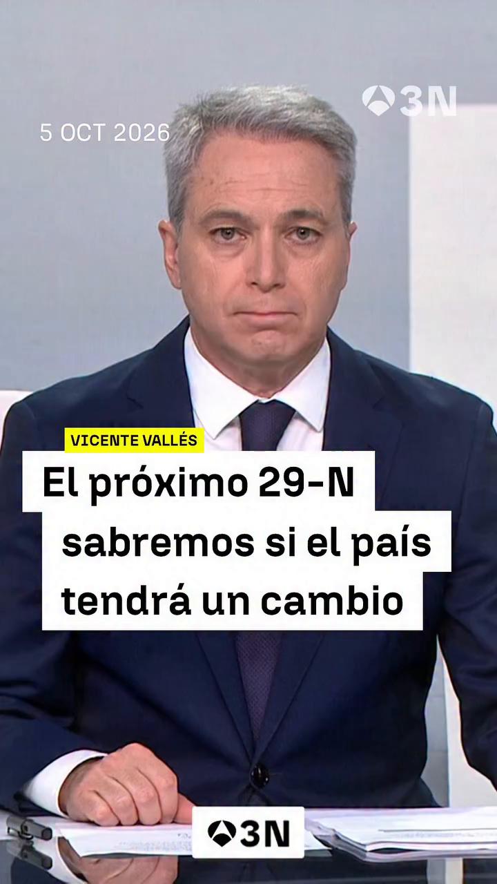 🗣️ “La noche del próximo 29 de noviembre sabremos si España opta por cuatro años más de sanchismo, o si por el contrario opta por el cambio”