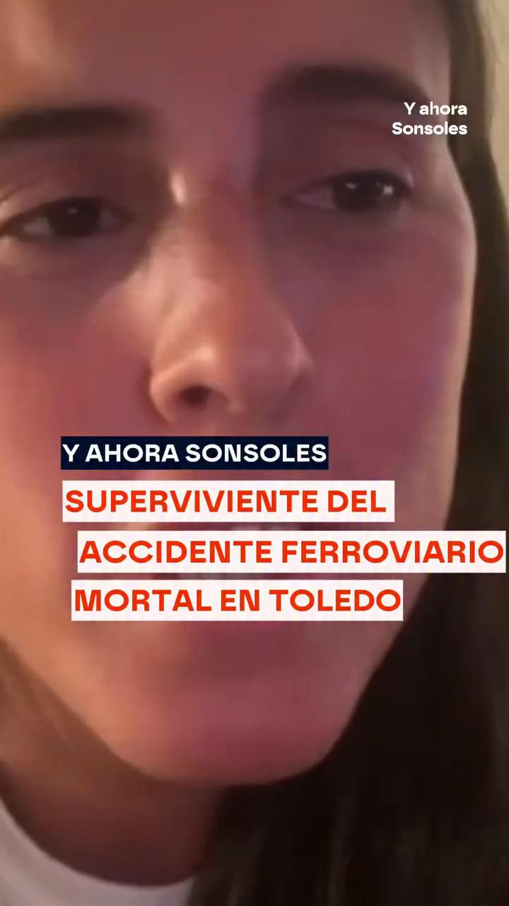 Amalia viajaba en el vagón 2 del AVE que ha chocado contra otro tren de alta velocidad provocando un accidente mortal en Toledo.