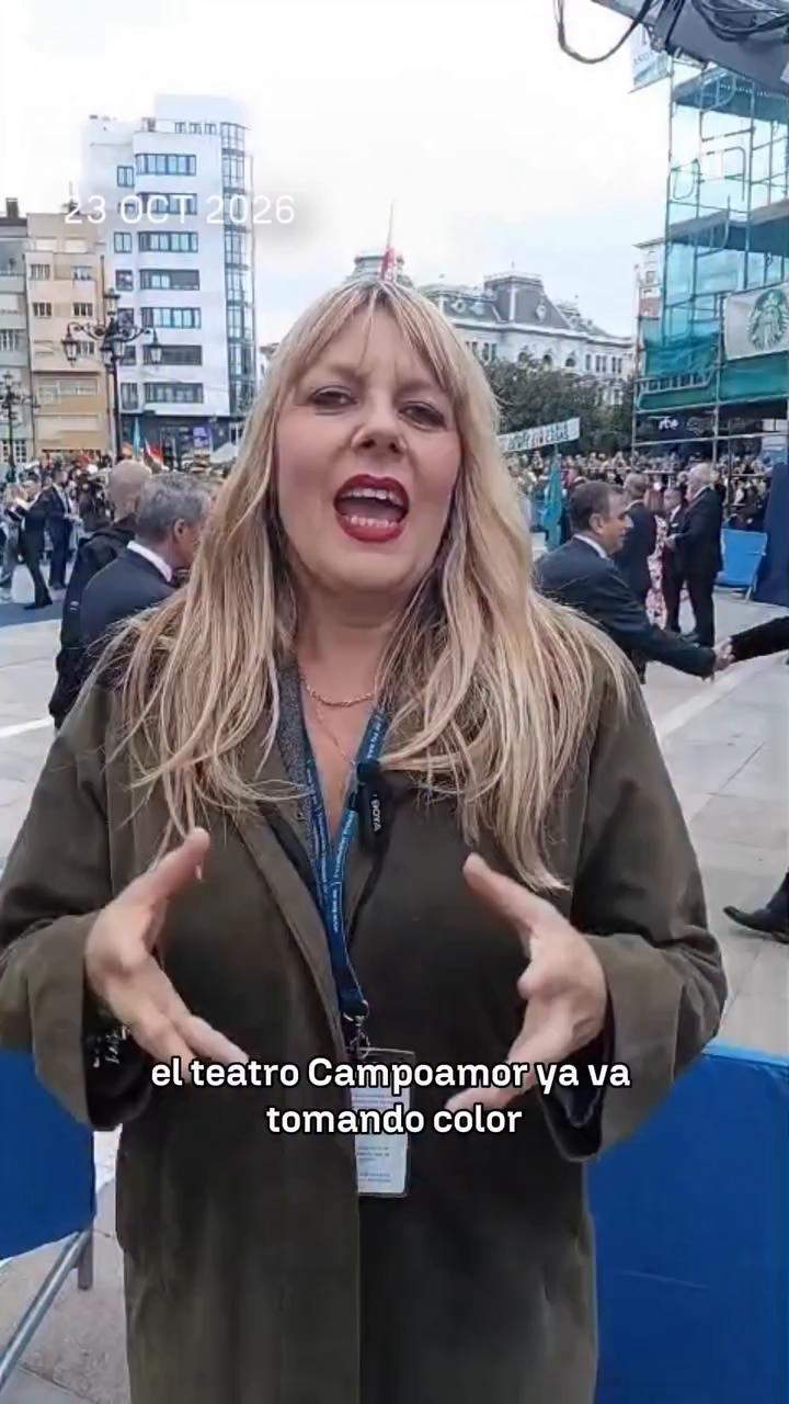 🏆👑 Comienzan a llegar al teatro Camposmor invitados y premiados para la 46ª edición de los Premios Princesa de Asturias