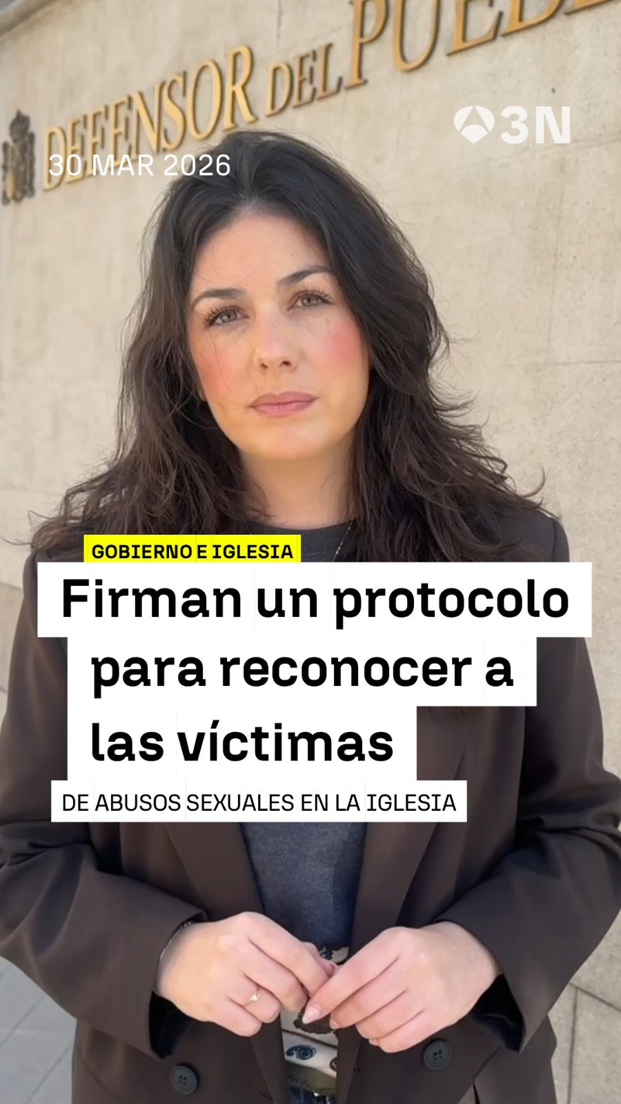 ️ El Gobierno y la iglesia firman un acuerdo para reconocer y reparar a ...