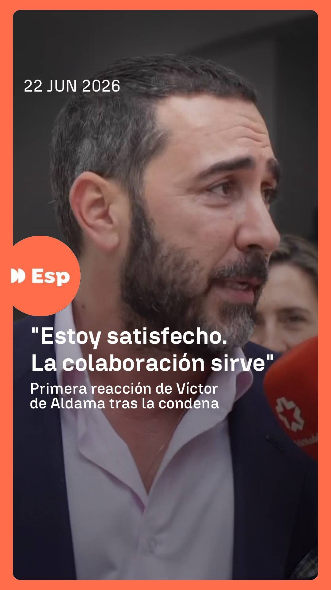 🔴 Primera reacción de Aldama tras las condenas del Tribunal Supremo por el caso mascarillas