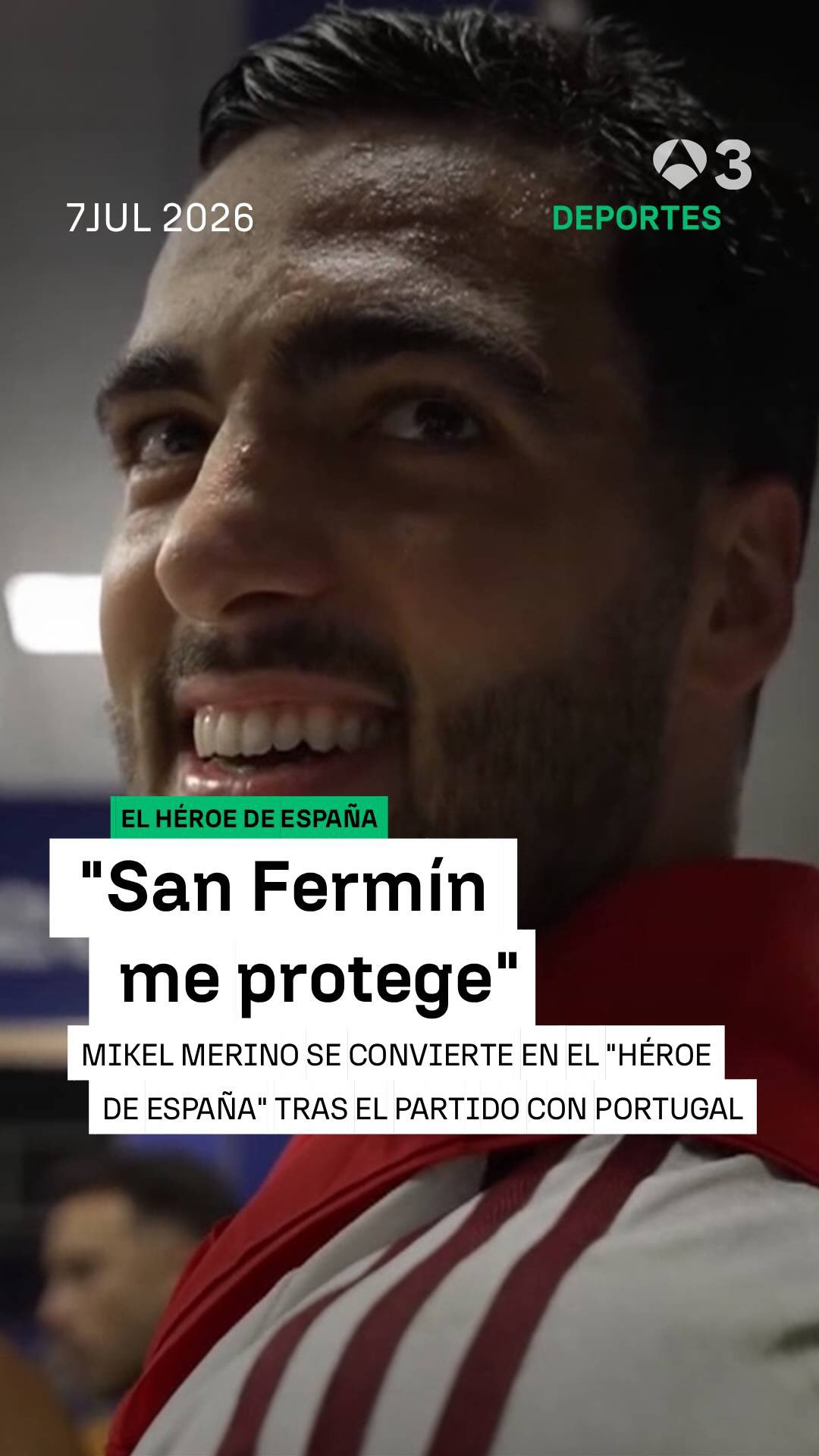 🇪🇸 ‘San’ Mikel Merino se convierte en el héroe de España