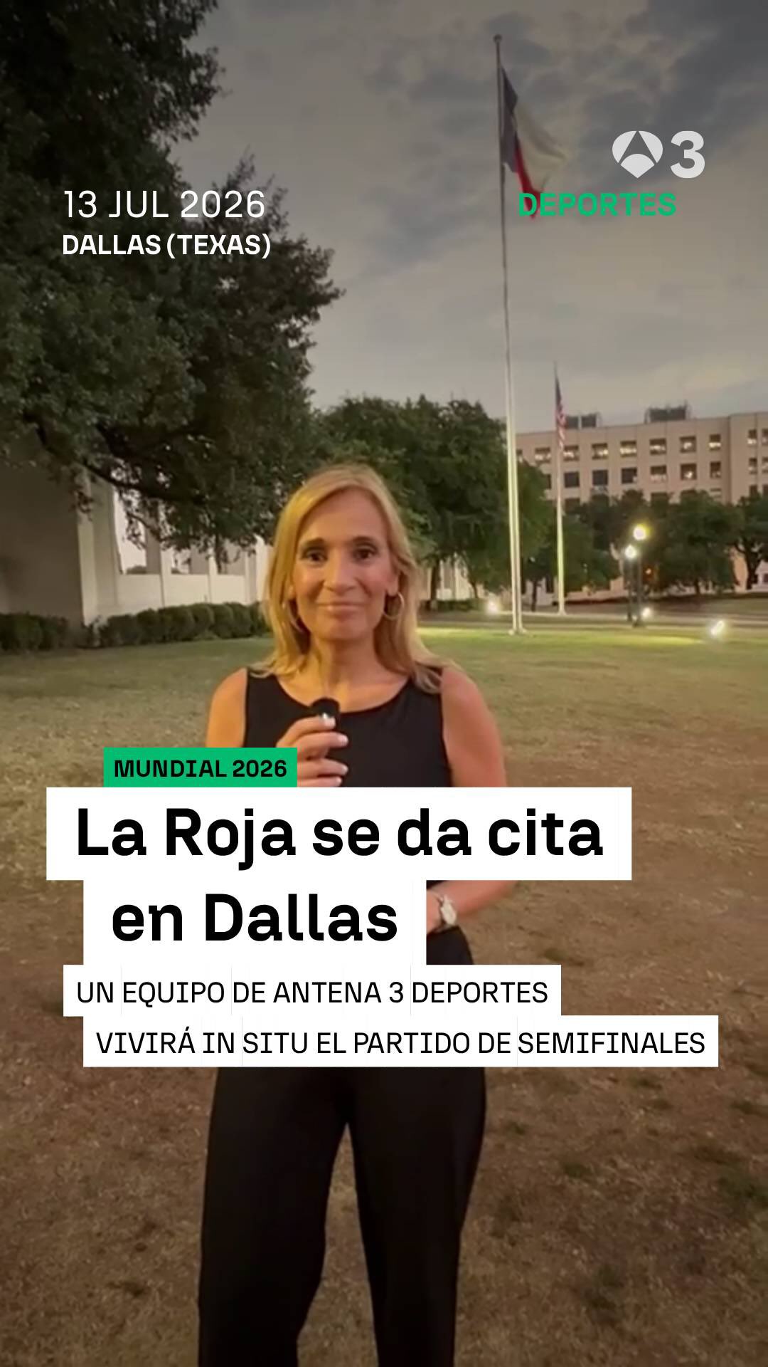 ⚽ Próxima parada: Dallas (Texas)