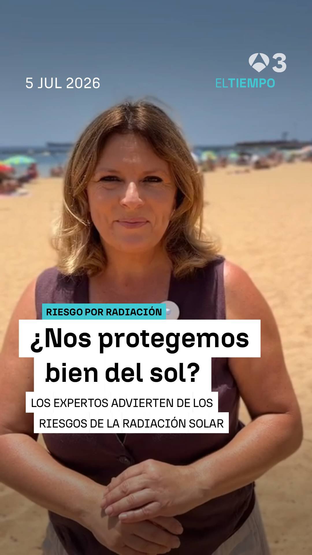 👀☀️ ¿Nos protegemos bien del sol cuando vamos a la playa o a la piscina?