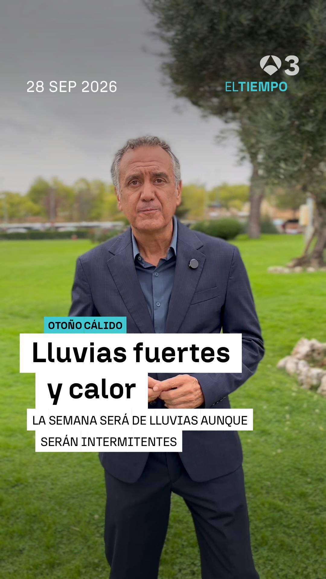 🌧️ Esta semana a pesar de ser una semana de lluvias, será cálida