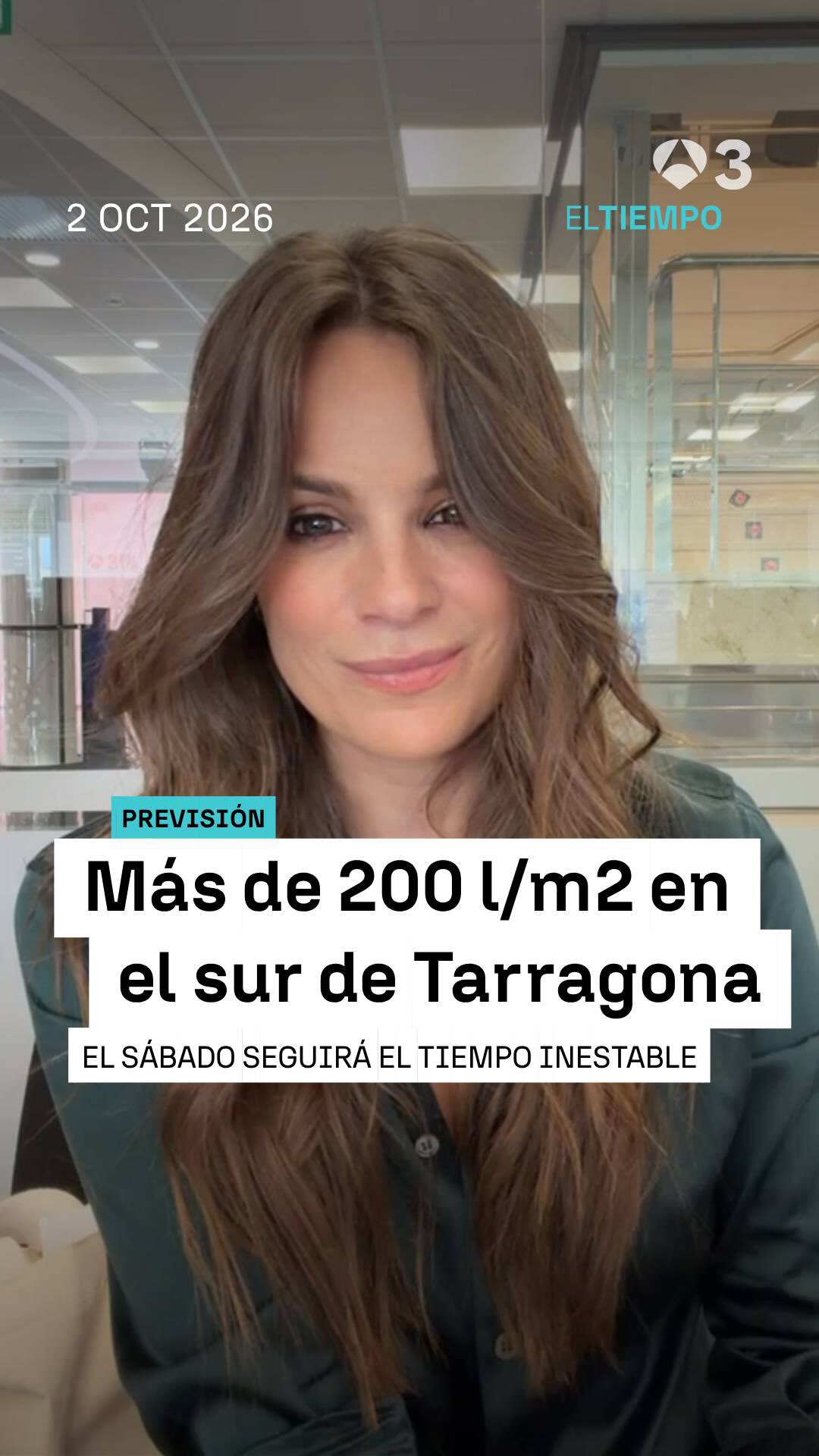 🌧️ Más de 200 litros por metro cuadrado en algunos puntos del sur de Tarragona