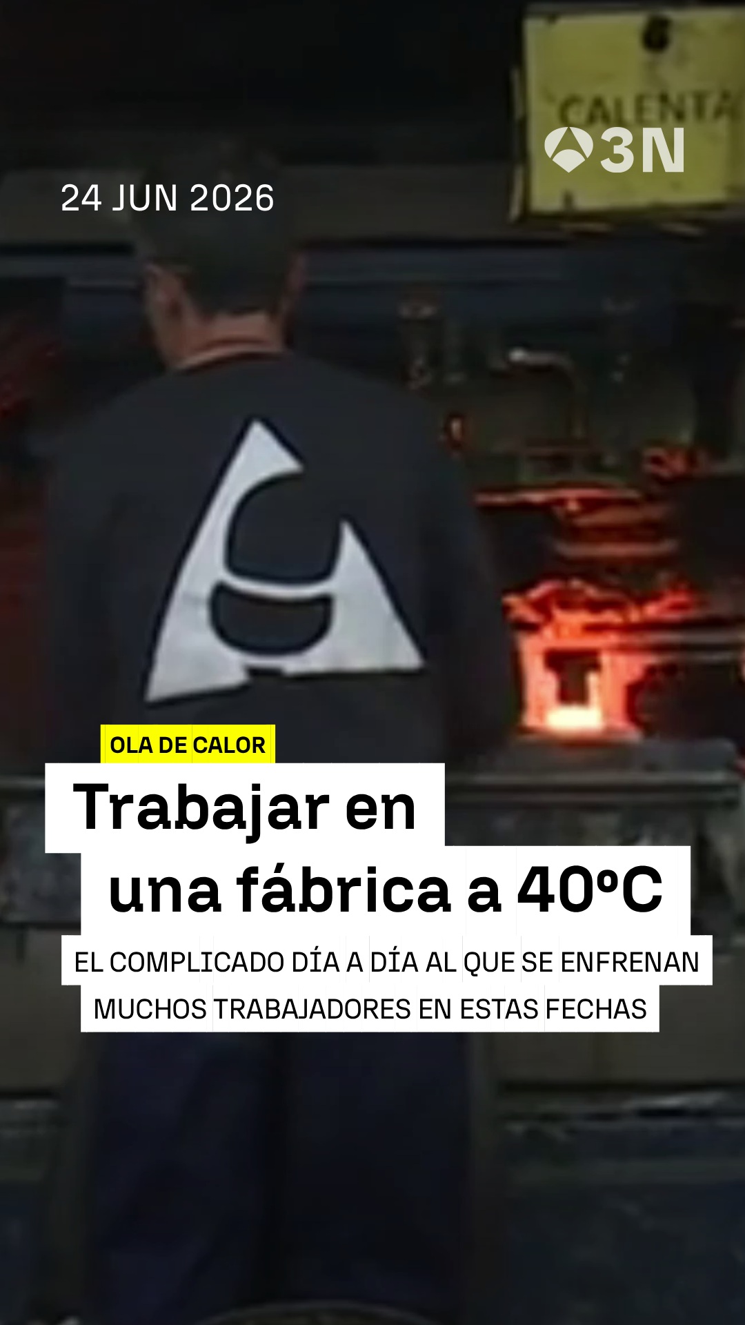 🥵🔥 ¿Cómo se trabaja junto a hornos de forja cuando el termómetro marca 40°C?