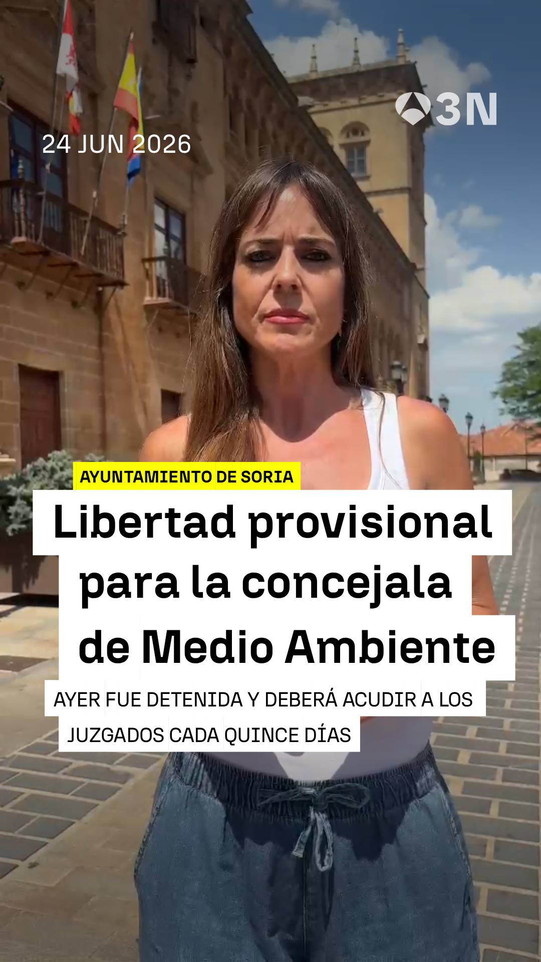🔴 En libertad provisional la concejala de Medio Ambiente de Soria investigada por supuestas irregularidades