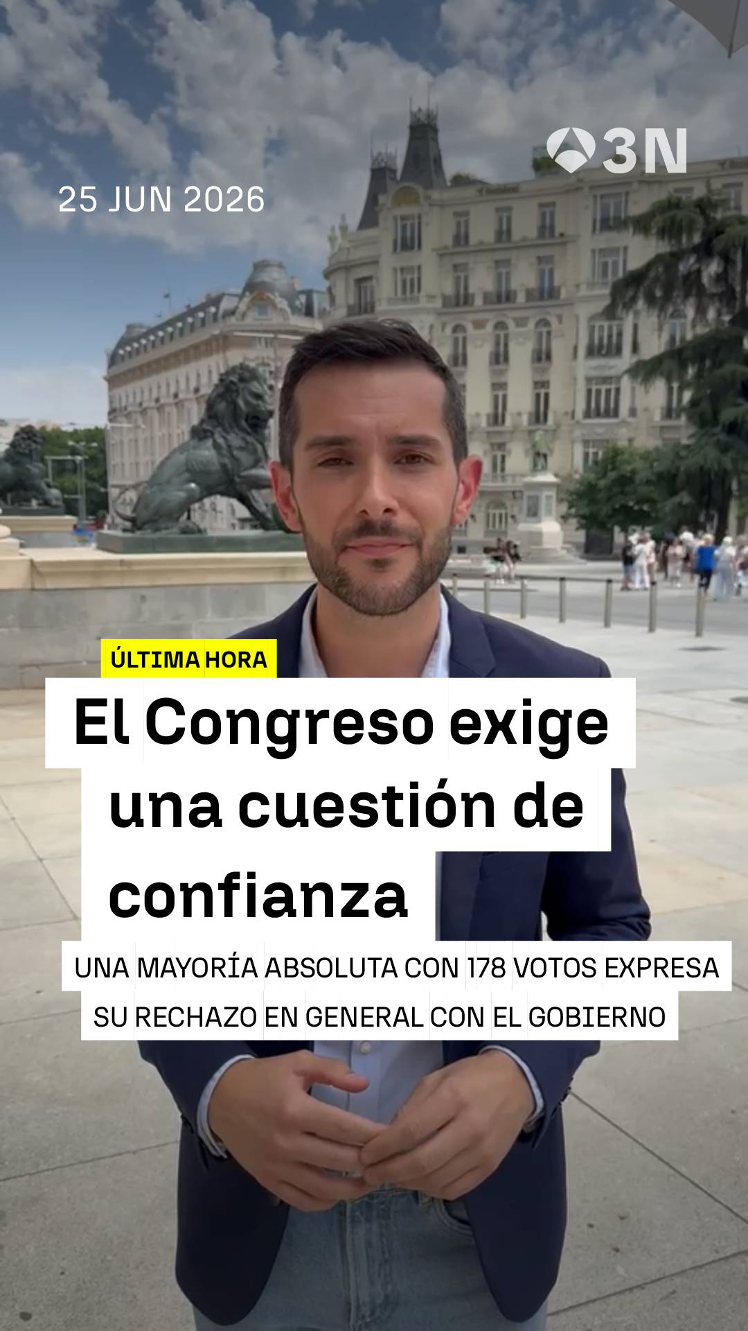 🔴 El pleno del Congreso aprueba una moción del PP con el apoyo de Junts y Vox que exige a Sánchez someterse a una cuestión de confianza