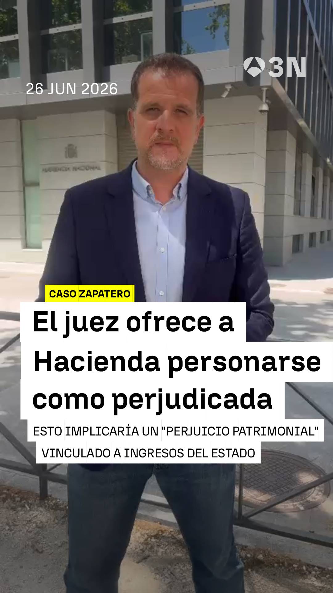 ❗🗣️ El juez Calama ofrece a Hacienda personarse como perjudicada en el caso Plus Ultra