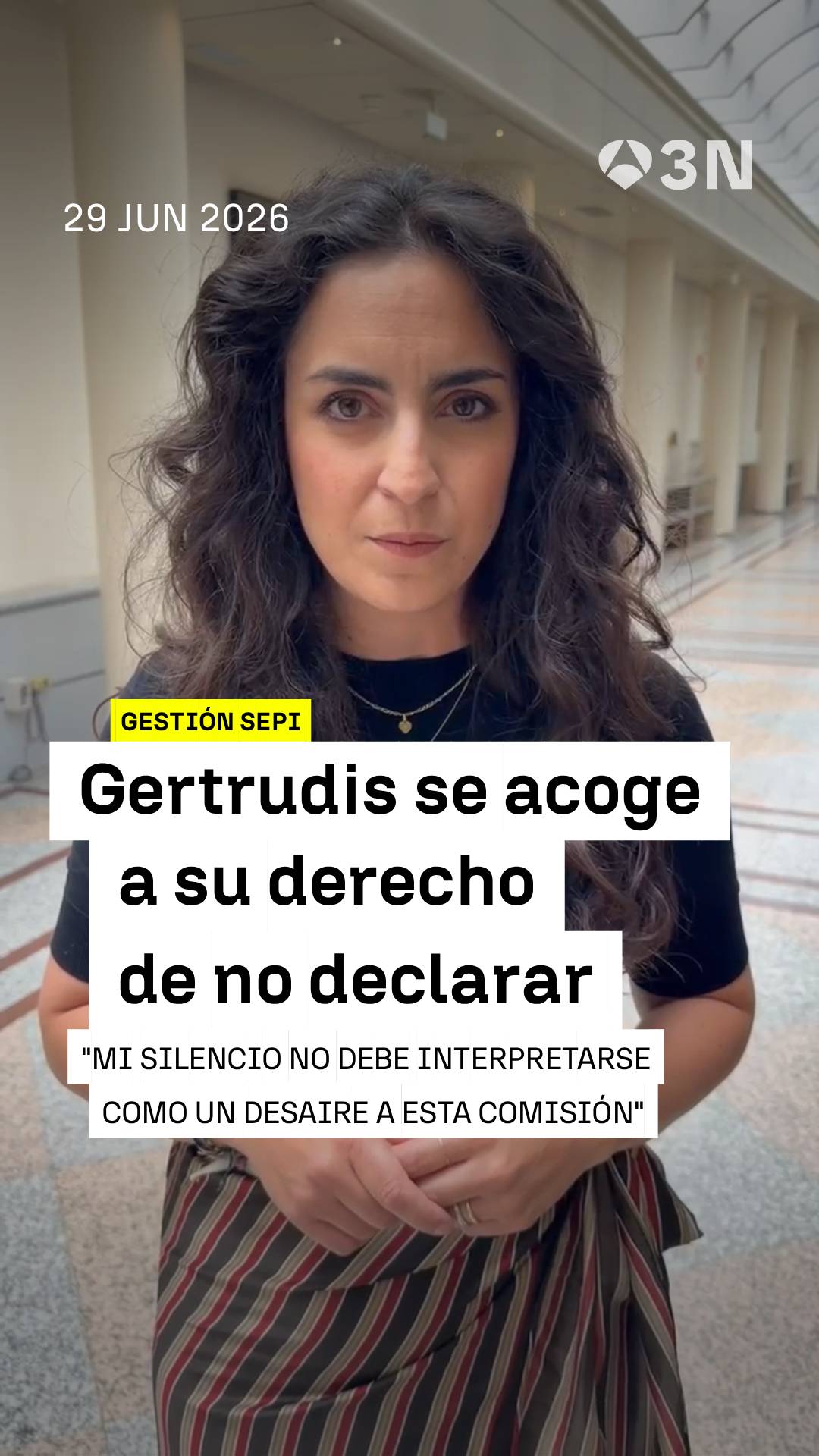 🔴 Gertrudis Alcázar, secretaria del expresidente socialista Zapatero, se ha acogido a su derecho de no declarar