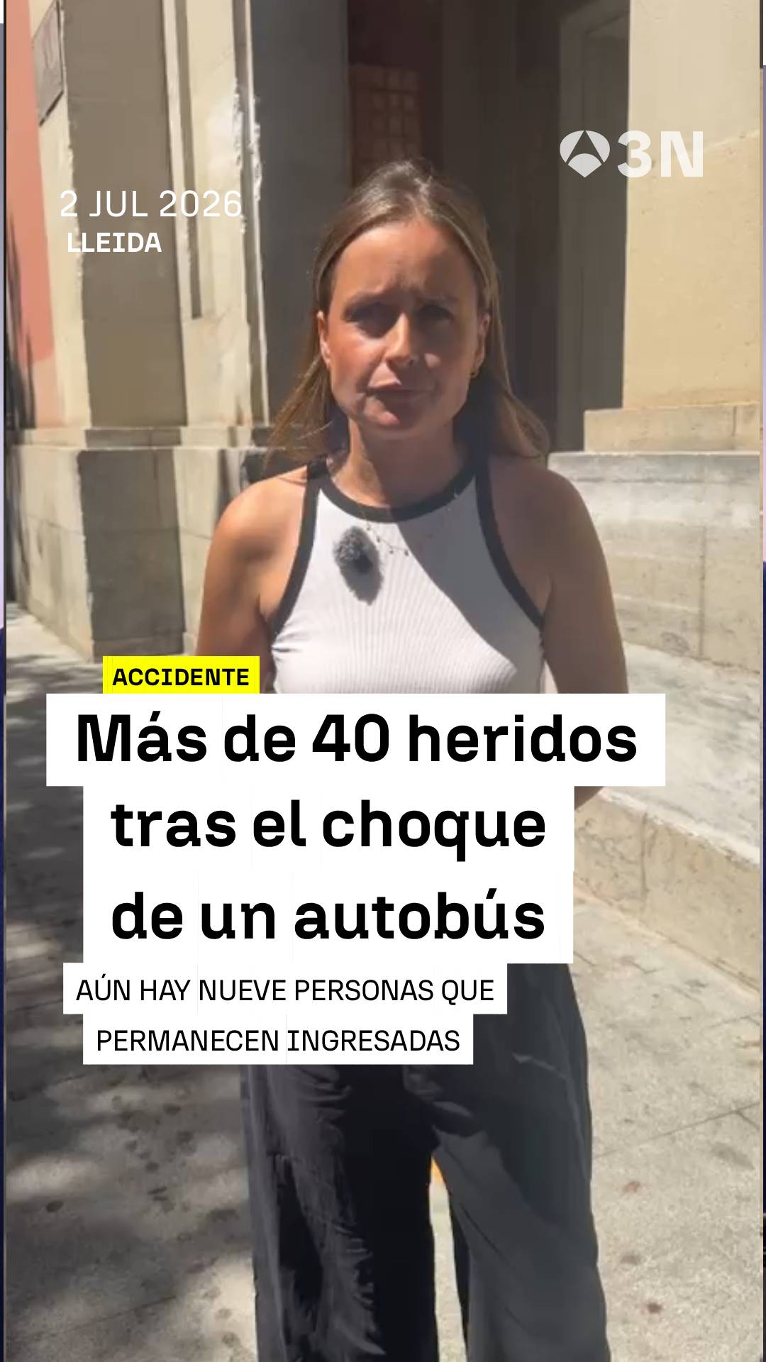 🔴 Una de las principales hipótesis del accidente de Lleida es que la conductora perdiera el control del vehículo