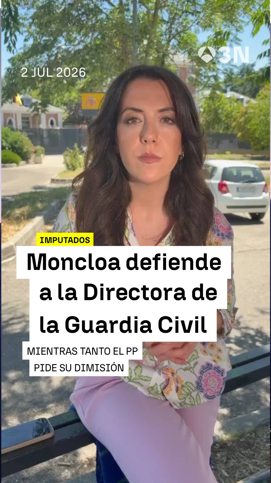 🔴 Moncloa mantiene su defensa a la Directora de la Guardia Civil