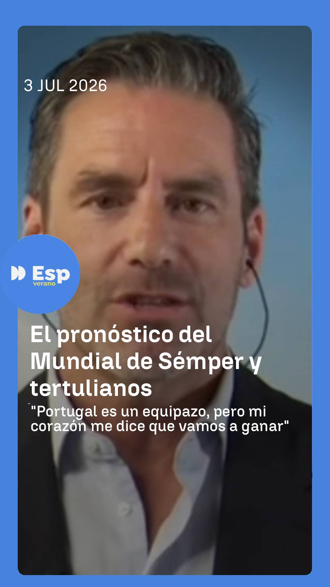 ⚽ Borja Sémper nos cuenta sus predicciones para el siguiente partido de La Roja.