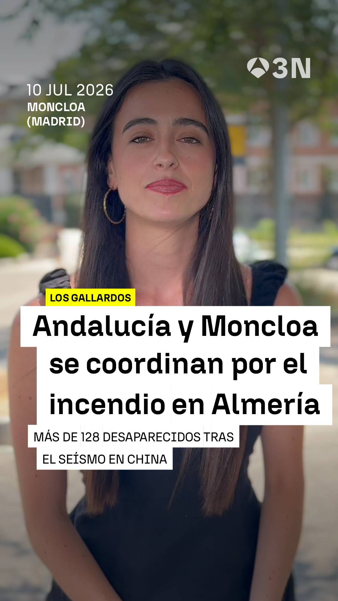 🔴 Pedro Sánchez y Juanma Moreno están en máxima coordinación para extinguir el incendio activo en Los Gallardos, Almería.