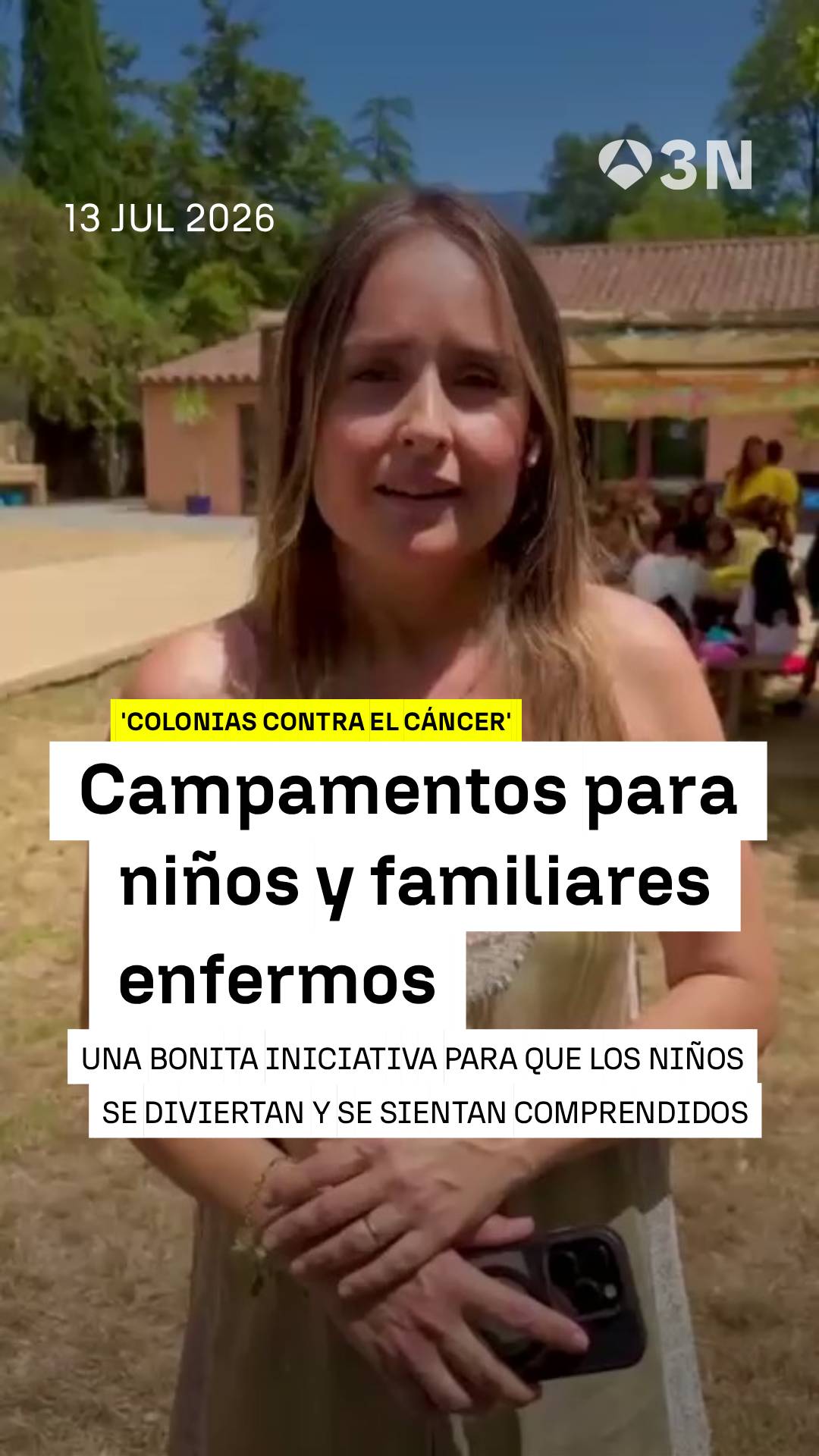 🧒🏽👧🏼 La Asociación Española Contra el Cáncer organiza campamentos de verano para niños y adolescentes que padecen o que tienen familiares con cáncer.
