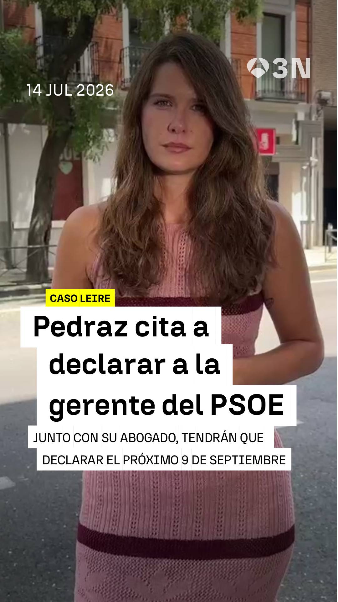 🧑🏻‍⚖️ El juez Pedraz cita como investigados a la gerente del PSOE, Ana María Fuentes, y al abogado Ismael Oliver.
