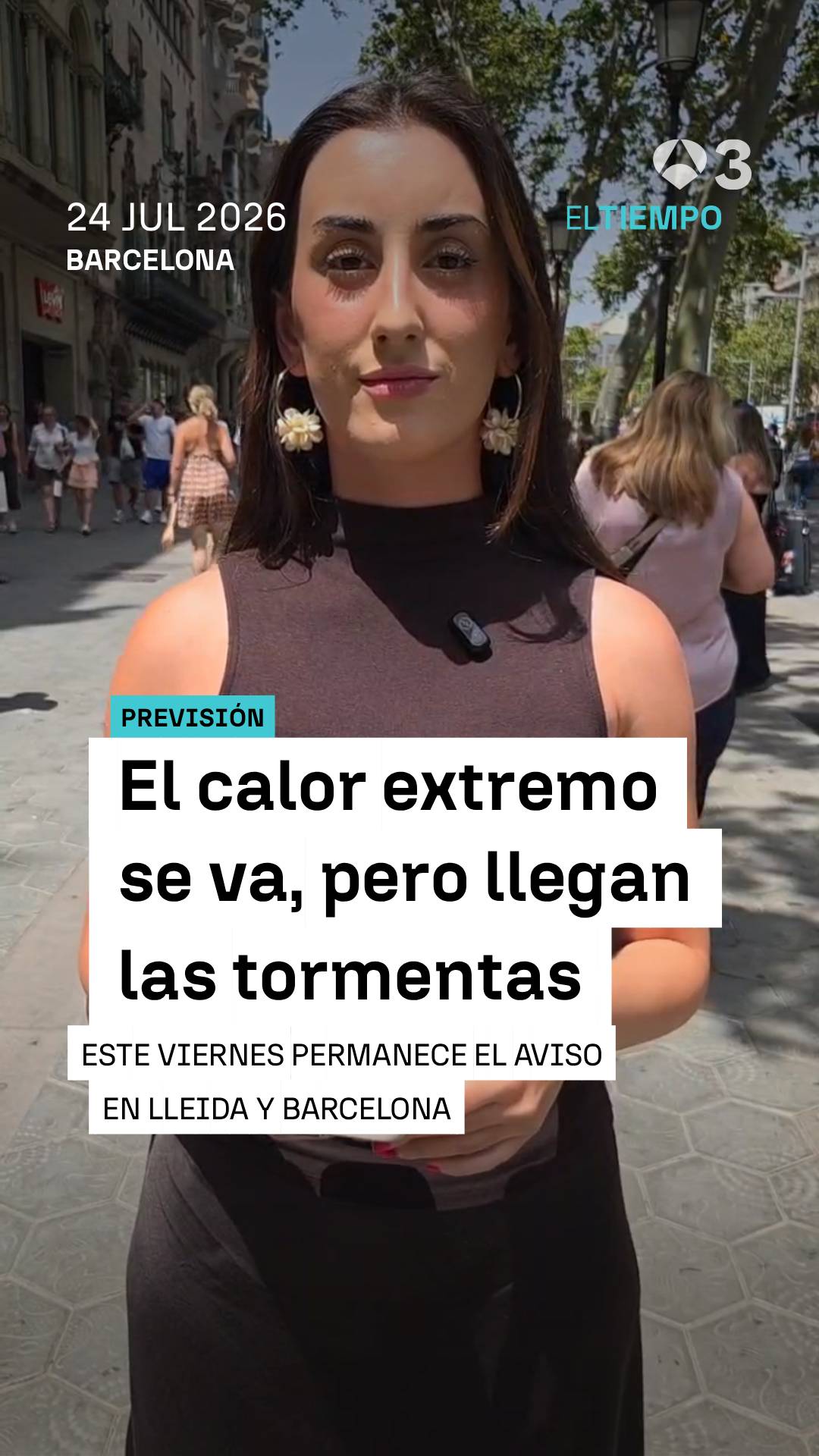 🌡️😮‍💨 Descienden los termómetros durante el fin de semana y se esperan tormentas fuertes en algunos puntos