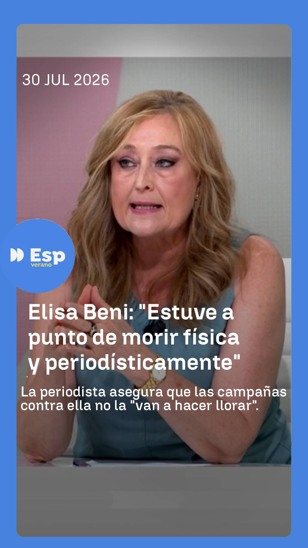 ➡️ Elisa Beni responde a las críticas por defender a Ayuso empleando IA: 