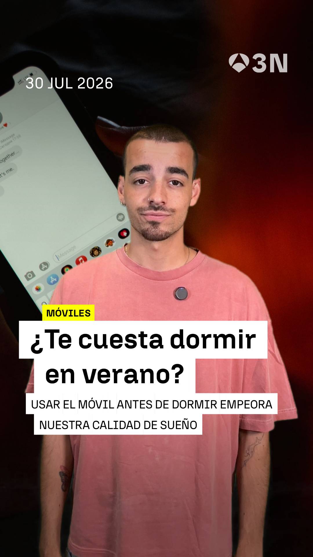 🤳🏼🛏️ El uso de los móviles antes de dormir deteriora la calidad de sueño y aumenta el insomnio y los problemas de salud.