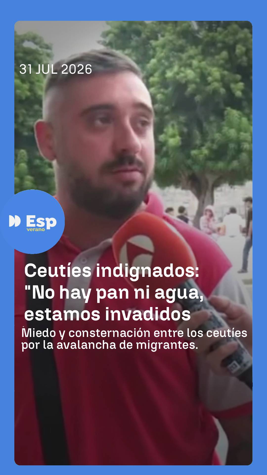 ➡️ Los ciudadanos de Ceuta sobrepasados por la situación en las calles y el desabastecimiento de víveres y gasolina.