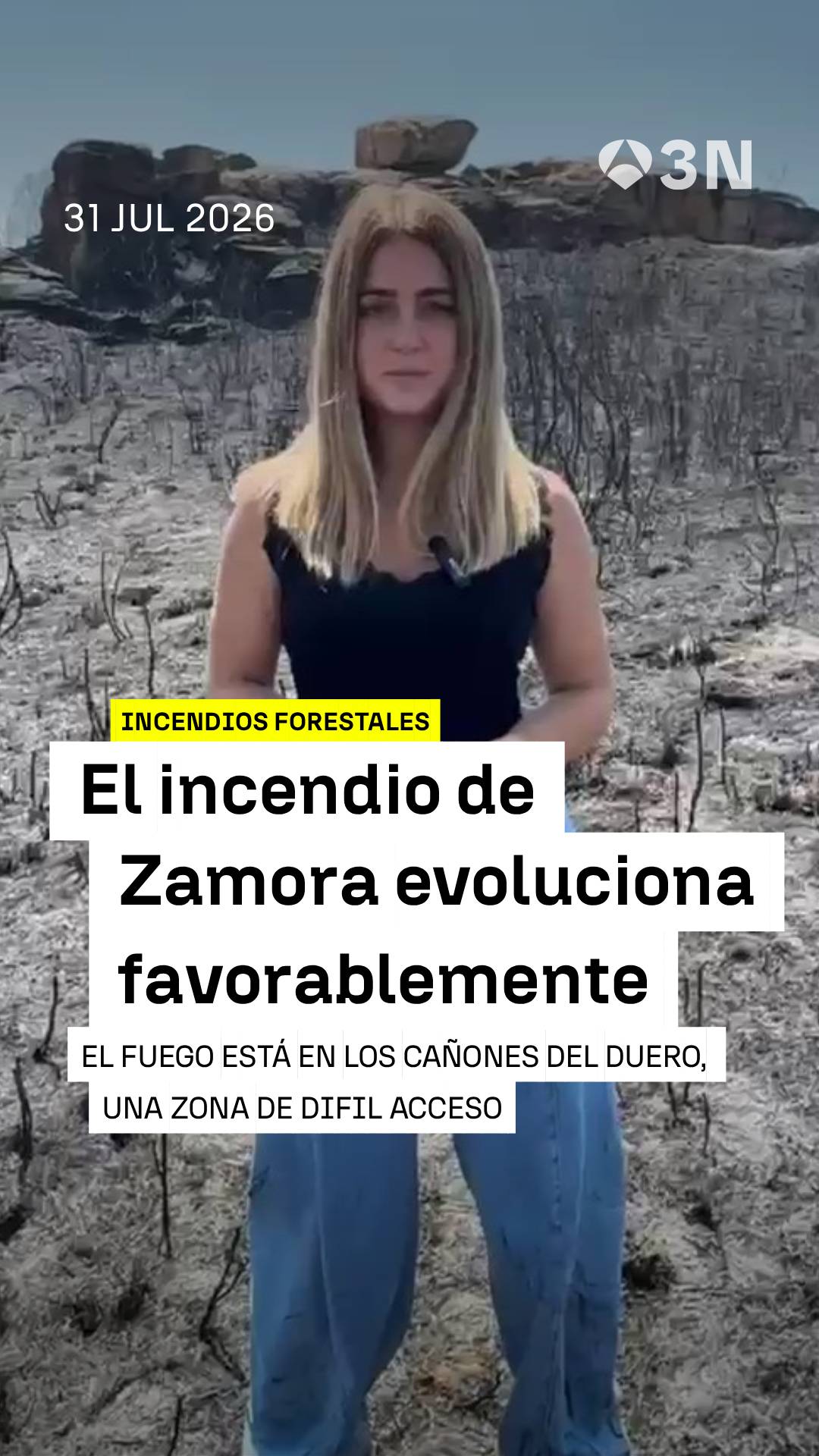 🚁 El incendio de Zamora evoluciona de manera favorable aunque los medios aéreos aún trabajan en las zonas más afectadas para que no se expanda el fuego.