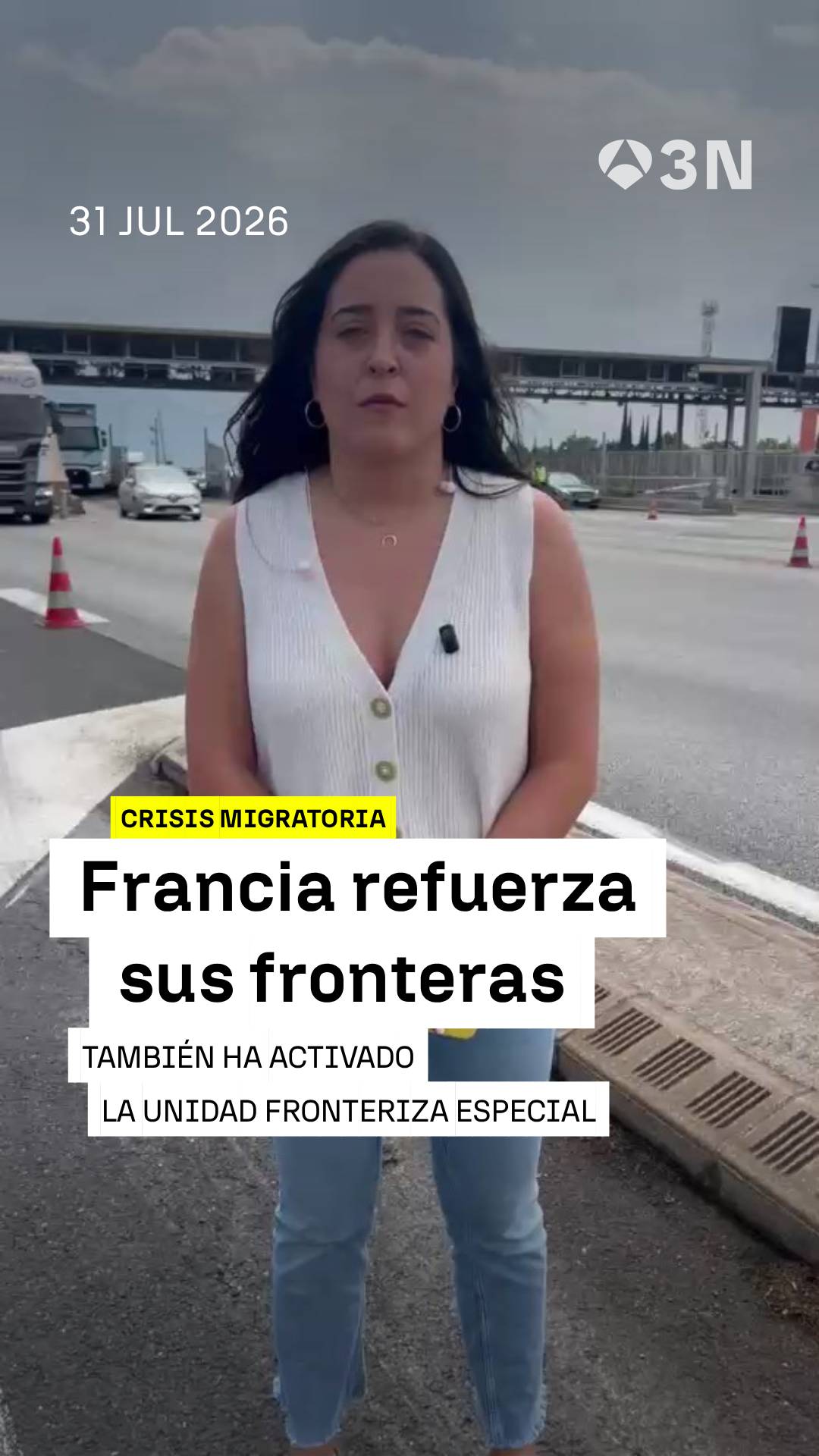 🇫🇷 El gobierno francés decide reforzar sus fronteras a raíz de la llegada de inmigrantes a Ceuta.