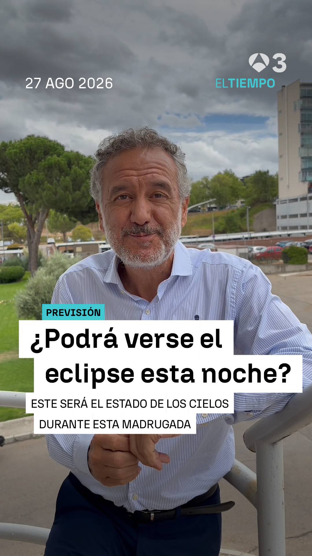 ☁️ Cielos cubiertos en varias zonas del pais que no dejarán ver del todo bien el eclipse