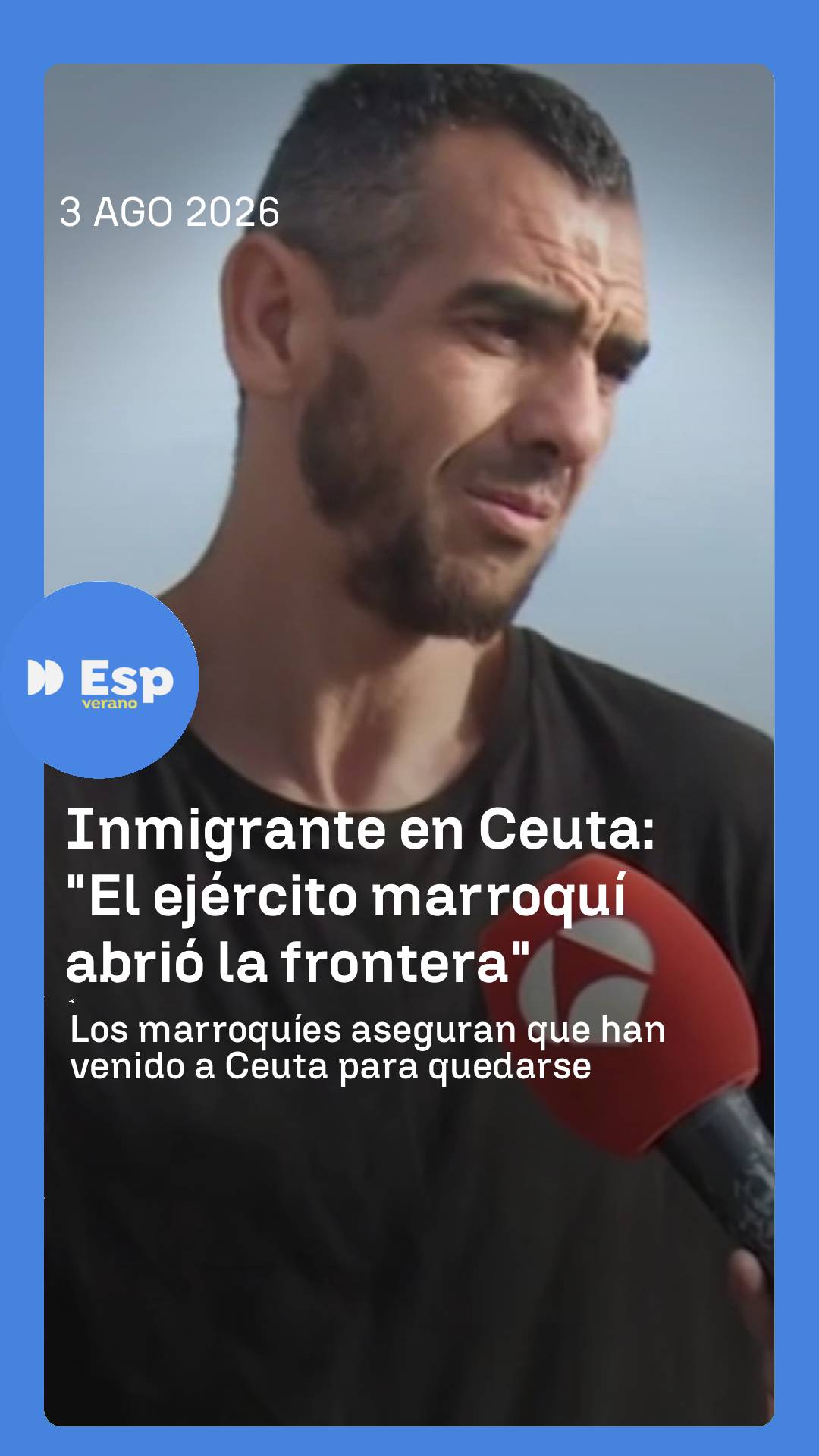 🗣️ Omar asegura que, aunque no comparte la forma de actuar de muchos de sus paisanos, no piensa volver al país donde dice no tener ninguna oportunidad.