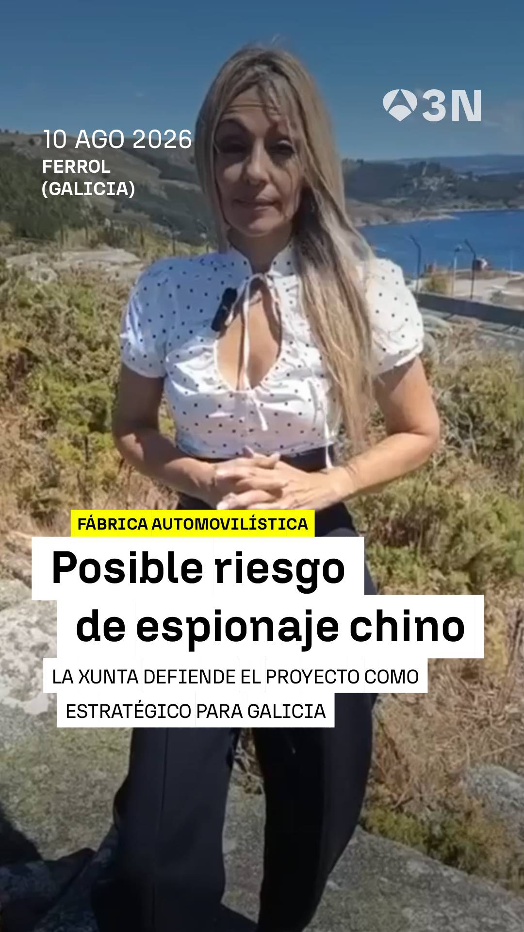 🕵️ El Ministerio de Defensa alerta de riesgo de espionaje por la instalación de una fábrica automovilística china cerca de la base naval de Ferrol.