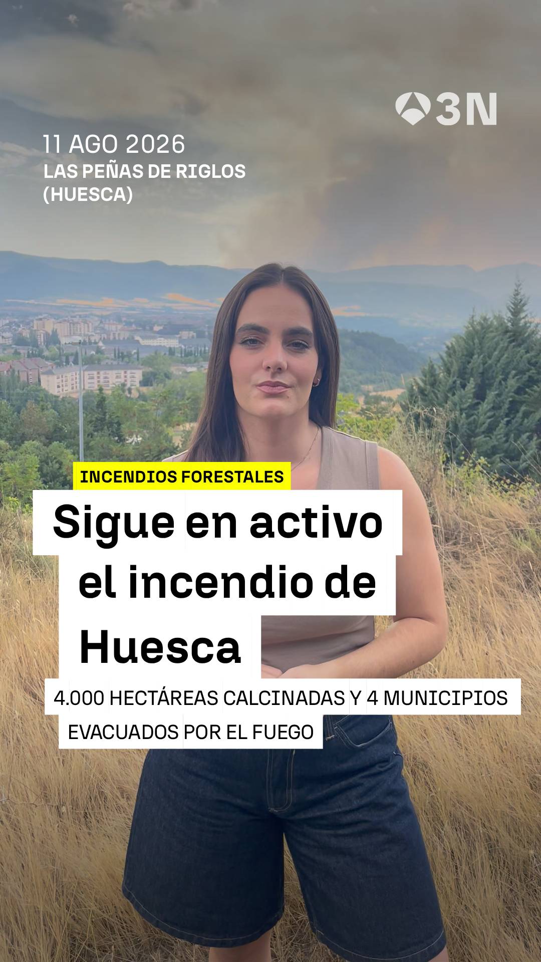🔥 El incendio de las Peñas de Riglos en Huesca sigue en activo y ha dejado evacuados 4 municipios cercanos.