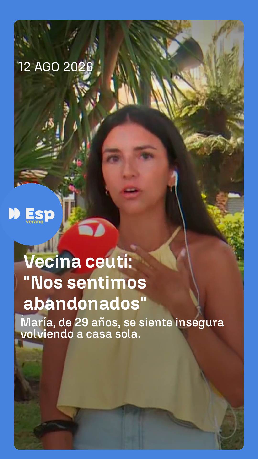 ⚠️ María tiene 29 años y asegura que 