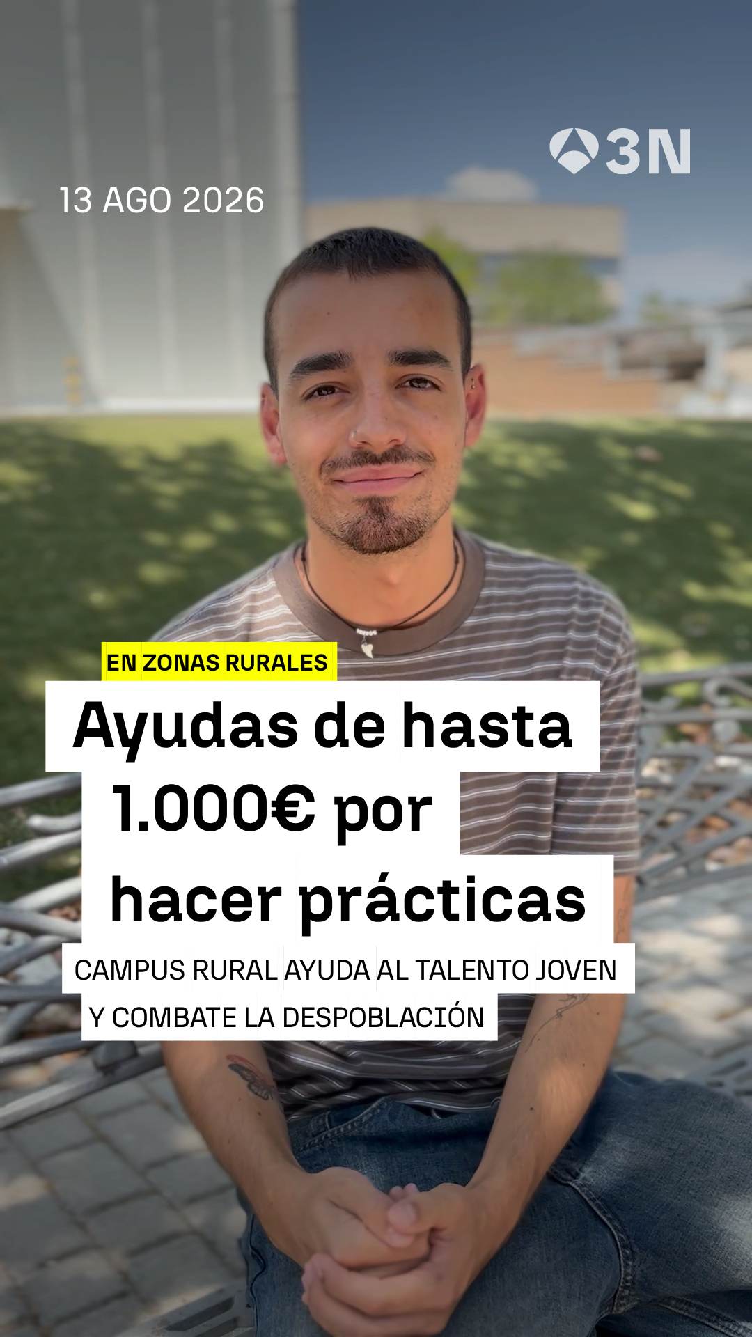 🌾 ¿Sabías que puedes recibir ayudas de hasta 1.000 euros por hacer prácticas en zonas rurales de España?