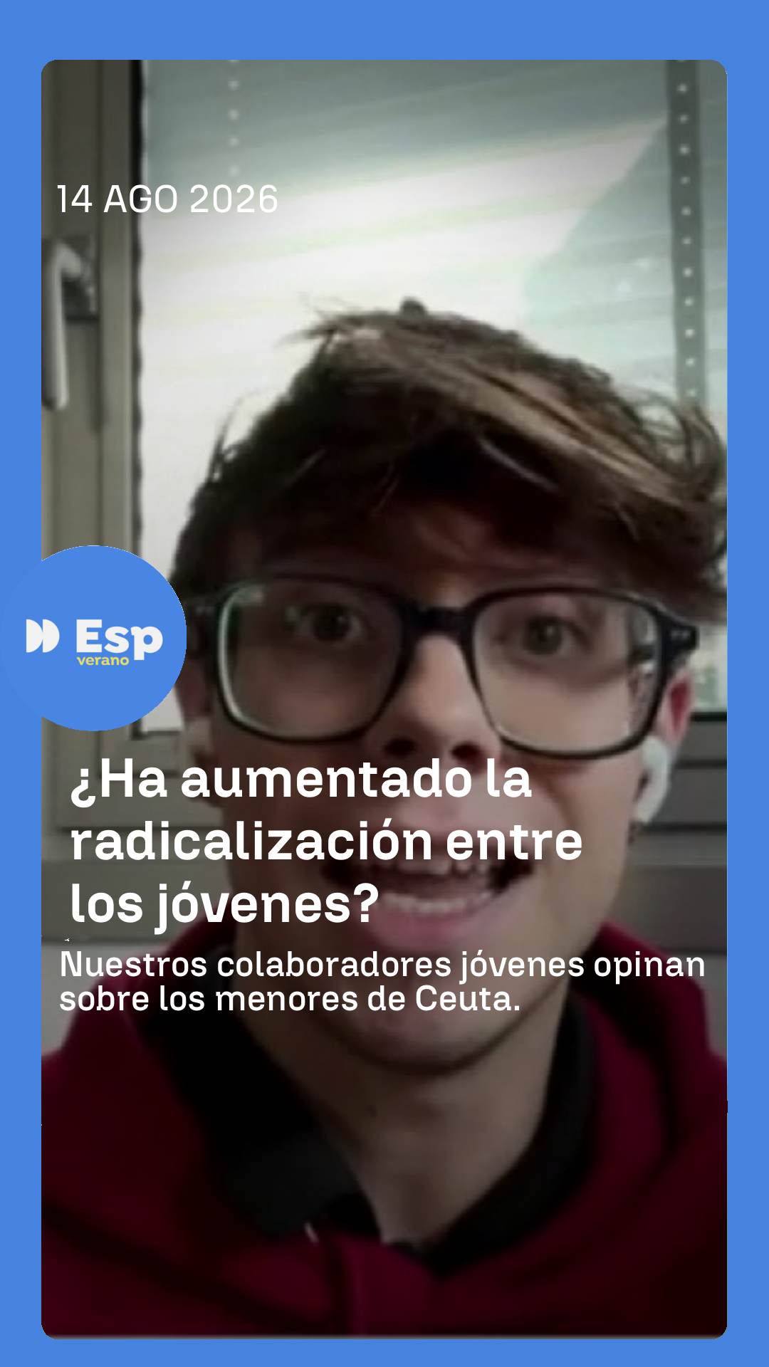 ➡️ Los jóvenes debaten sobre la radicalización actual.